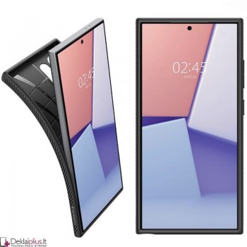 Spigen Liquid Air dėklas - juodas (Samsung S24 Ultra)
